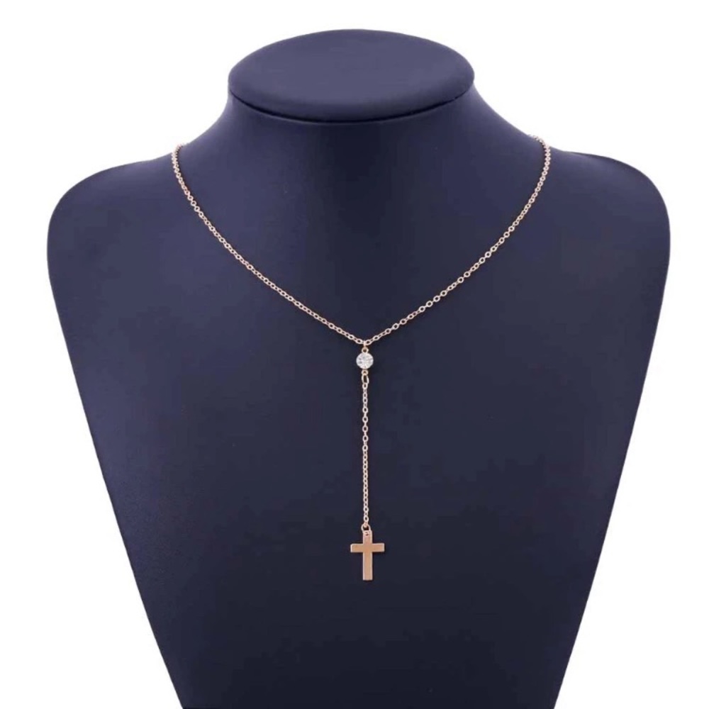GOLD Protection Y Necklace - Picture 1 of 5